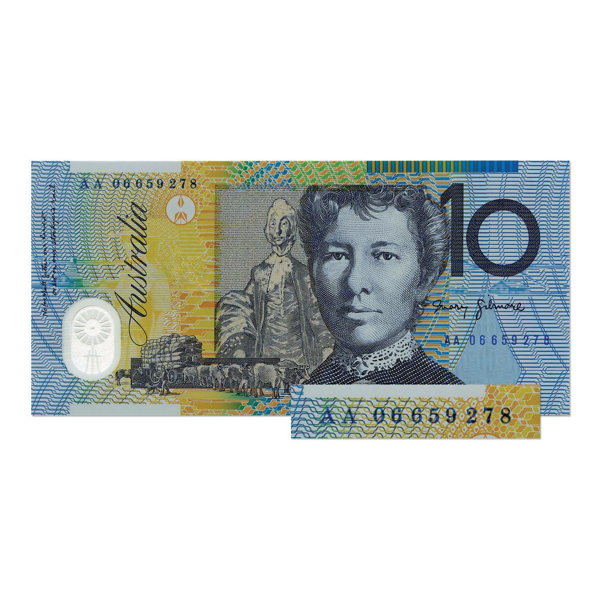 2006 $10 R320cF Macfarlane/Henry AA06 First Prefix Uncirculated