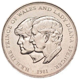 Diana 13-Commemoratives Complete Collection & Charles & Diana Wedding Crown Unc Coin Pair
