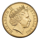 The Presidents Cup 2011 $1 Uncirculated Coin