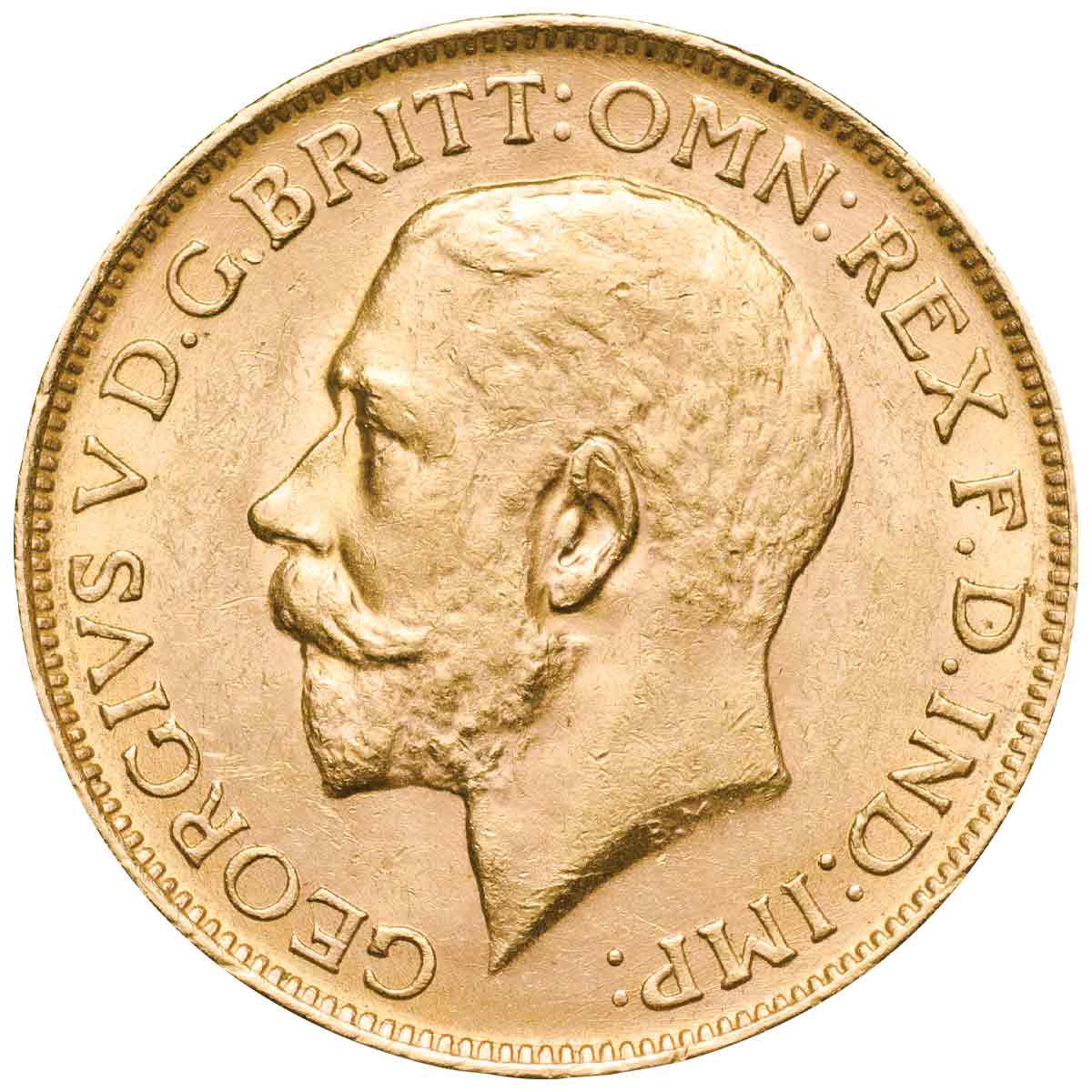 1913 Perth George V Gold Sovereign Uncirculated