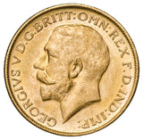 George V 1915M Gold Sovereign Uncirculated
