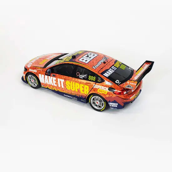 HOLDEN ZB COMMODORE - TRIPLE EIGHT RACE ENGINEERING - SUPERCHEAP AUTO RACING - LOWNDES/FRASER #888 - 2022 Bathurst 1000 - 1:18 Scale Diecast Model Car