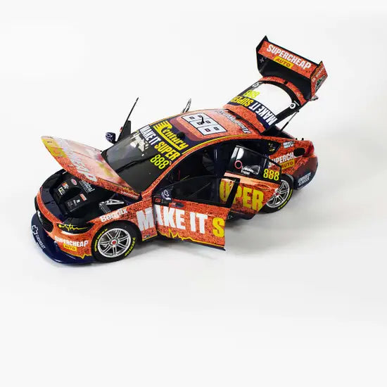 HOLDEN ZB COMMODORE - TRIPLE EIGHT RACE ENGINEERING - SUPERCHEAP AUTO RACING - LOWNDES/FRASER #888 - 2022 Bathurst 1000 - 1:18 Scale Diecast Model Car