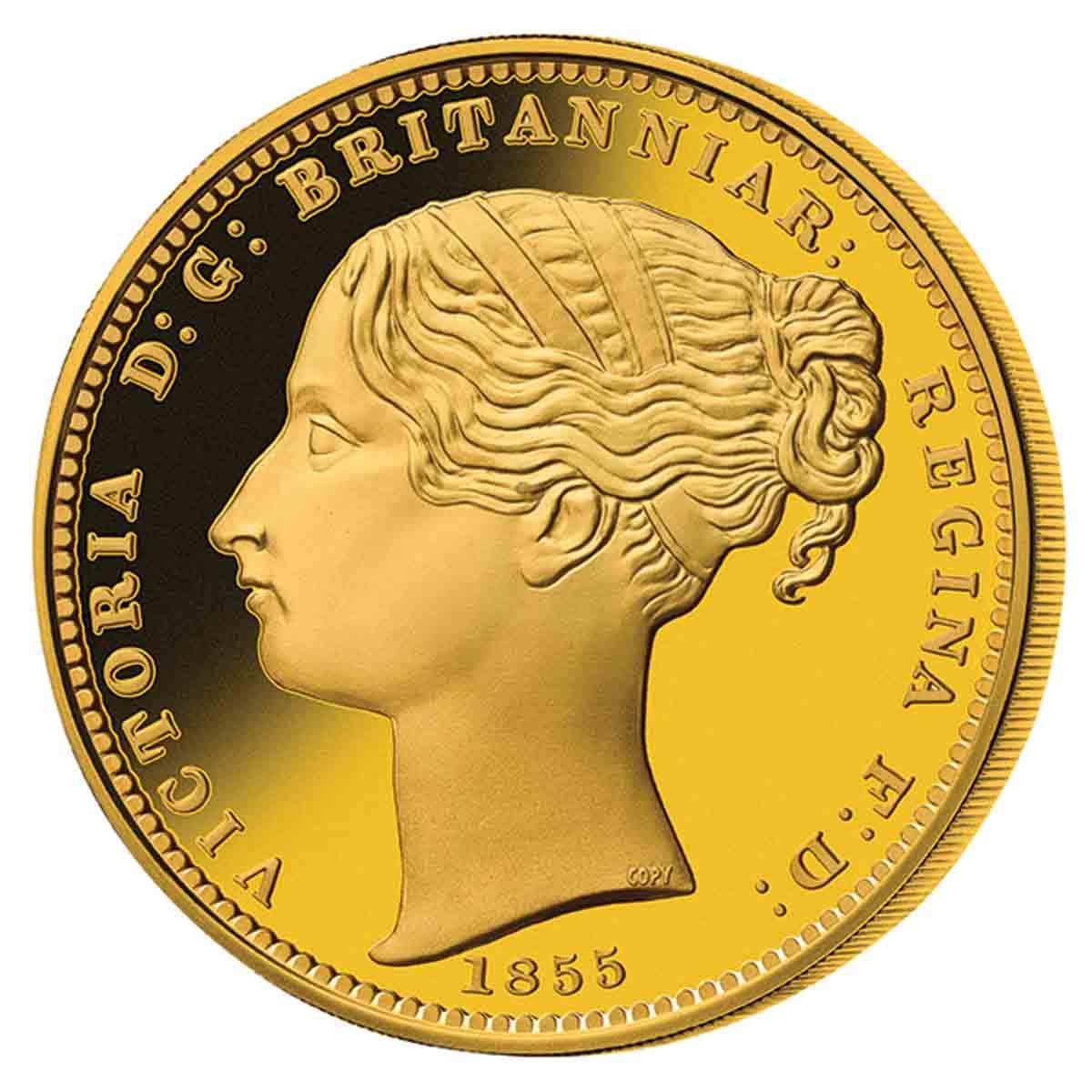 1855 Sydney Mint Sovereign Replica