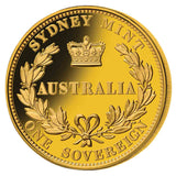1855 Sydney Mint Sovereign Replica