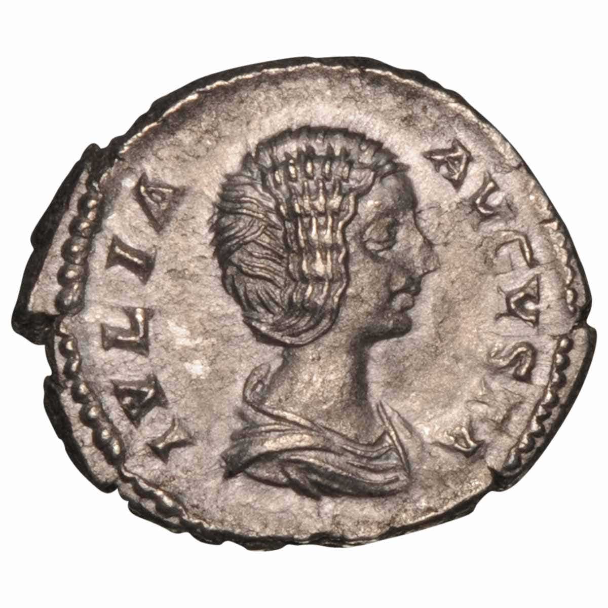 Roman Empire Julia Domna 193-217AD Silver Denarius Fine-Very Fine