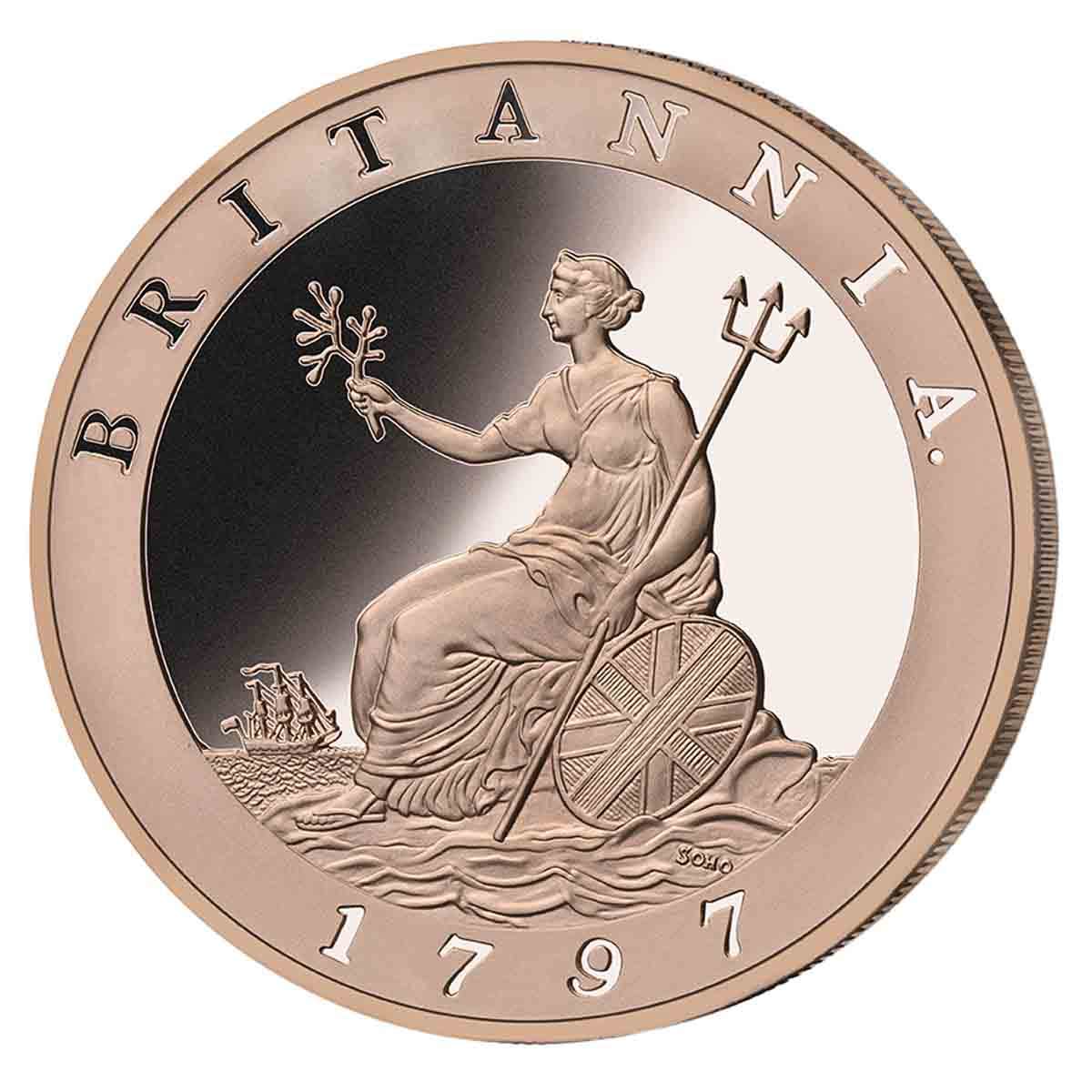 1797 Proclomation British Cartwheel Penny Replica