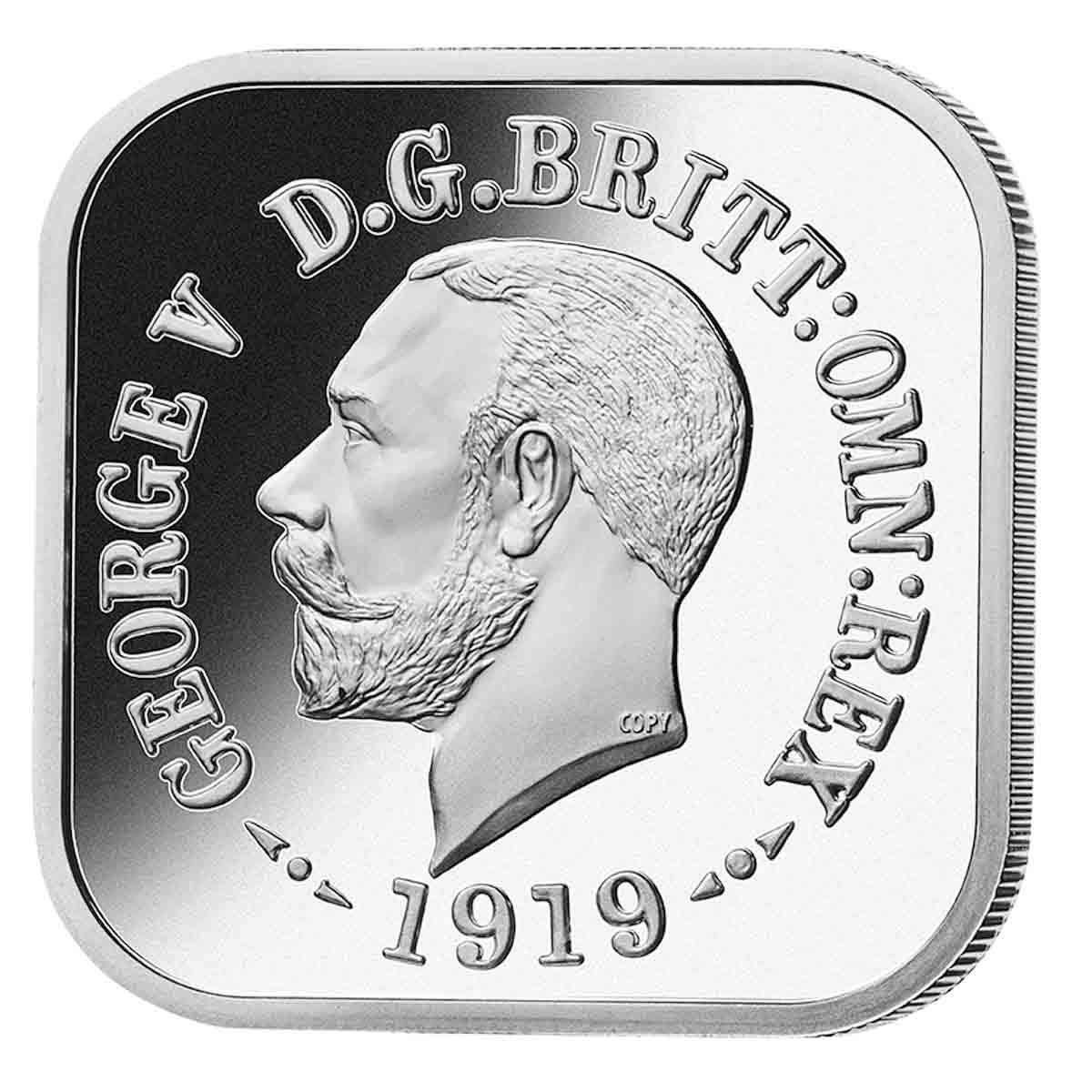 1919-1921 Australian Square Penny Pattern Replica