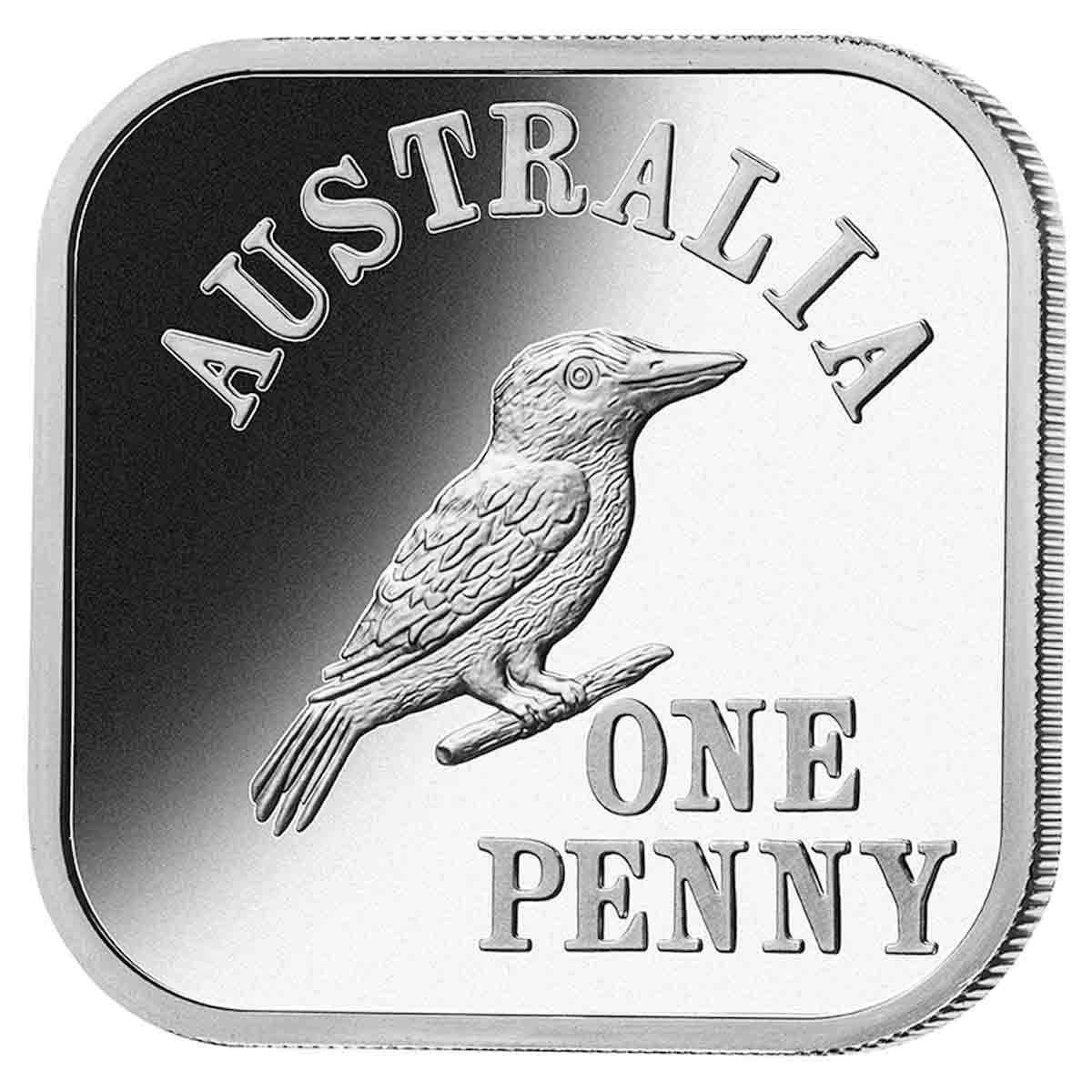 1919-1921 Australian Square Penny Pattern Replica