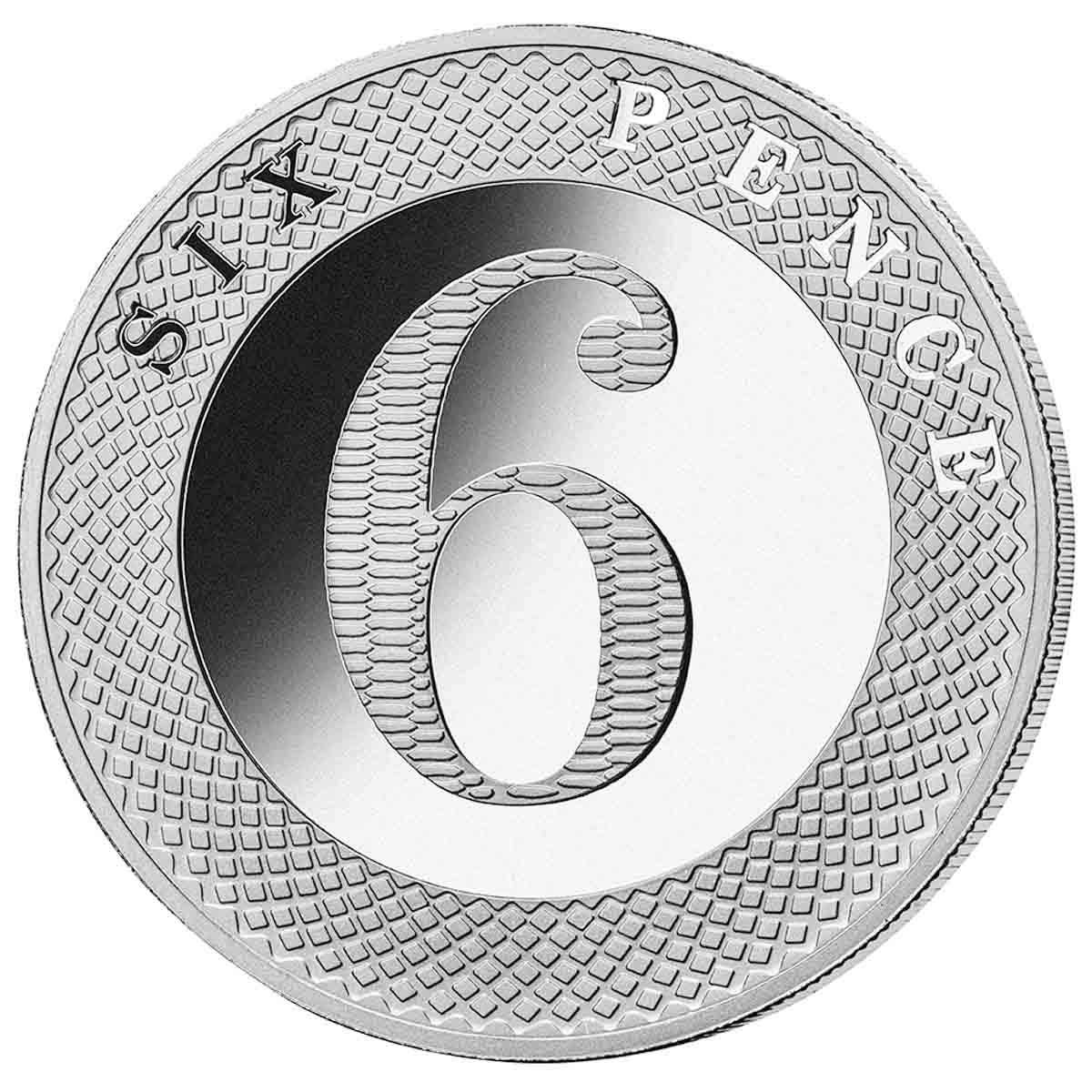 Taylor Pattern Sixpence Replica