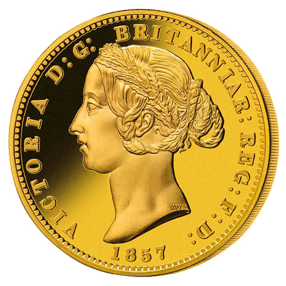 1857 Sydney Mint Sovereign Replica