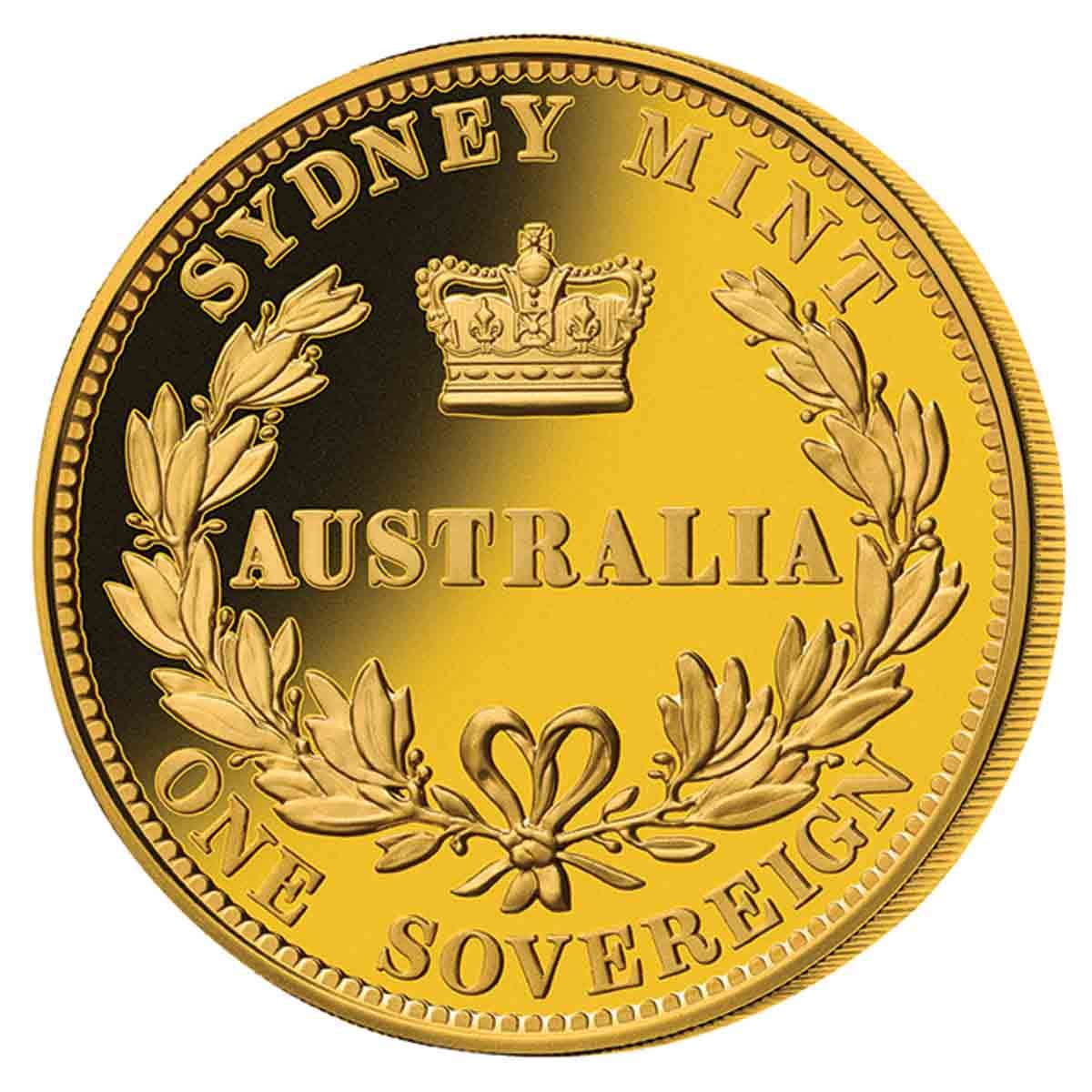 1857 Sydney Mint Sovereign Replica