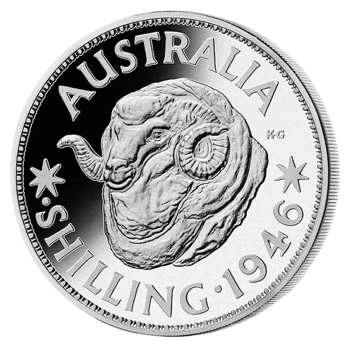 Perth 1946 Shilling Replica