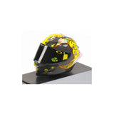 AGV Helmet - #46 Valentino Rossi - Winter Test, Sepang 2018 - 1:8 Model Helmet