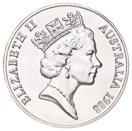Australia 1988 $10 Bicentennial Silver Uncirculated Coin