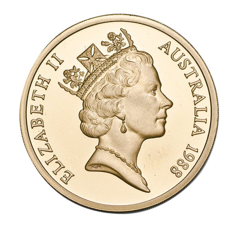 Australia Parliament House 1988 $5 Aluminium-Bronze Proof Coin