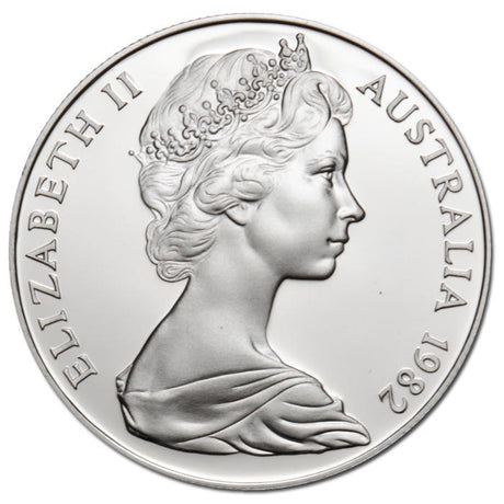 Australia Commonwealth Games 1982 $10 Silver Proof Coin