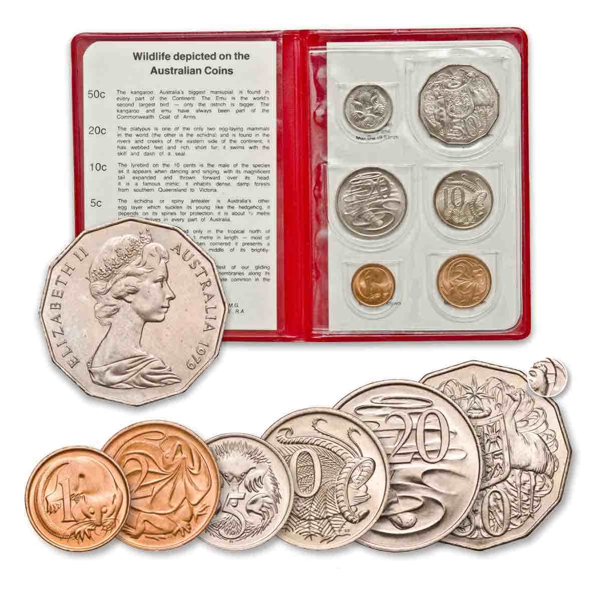 1979 Double Bar Mint Set