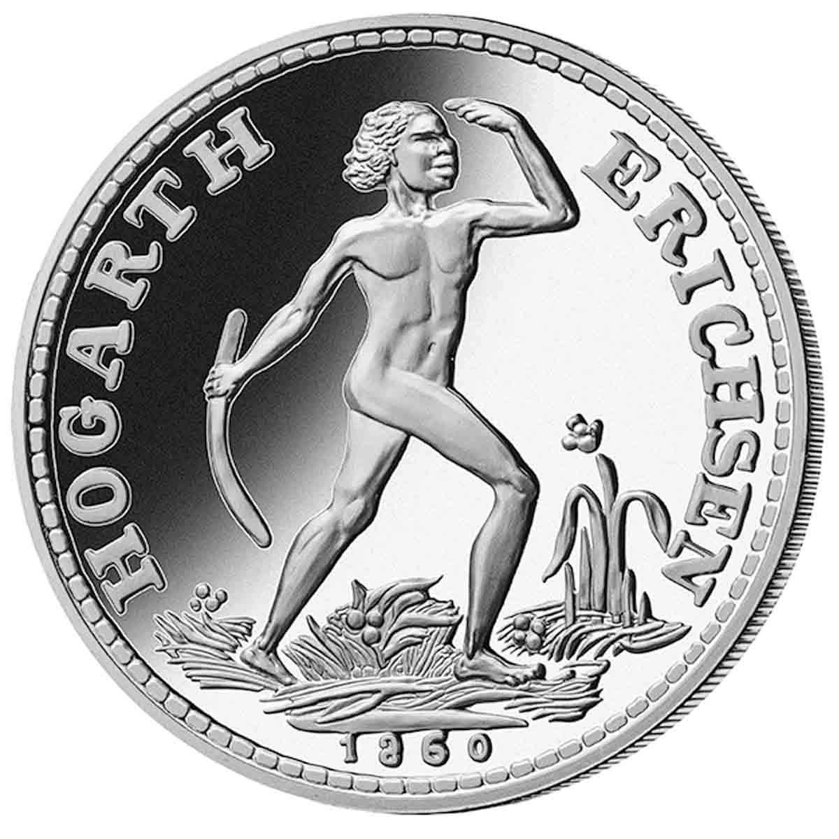 1860 Hogarth Erichsen Threepence Replica