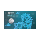 Australia Year of the Horse 2026 50c Tetradecagon Cu-Ni Stamp & Coin Cover