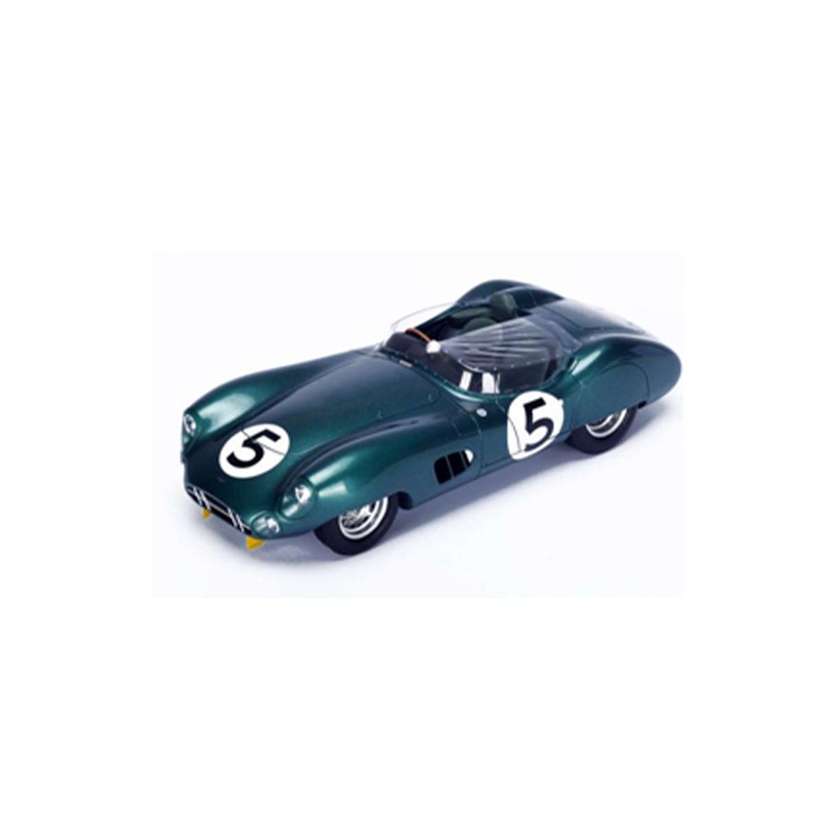 Aston Martin DBR1 No.5 Winner 24H Le Mans 1959 - R. Salvadori - C. Shelby - With Acrylic Cover - 1:18 Scale Resin Model Car