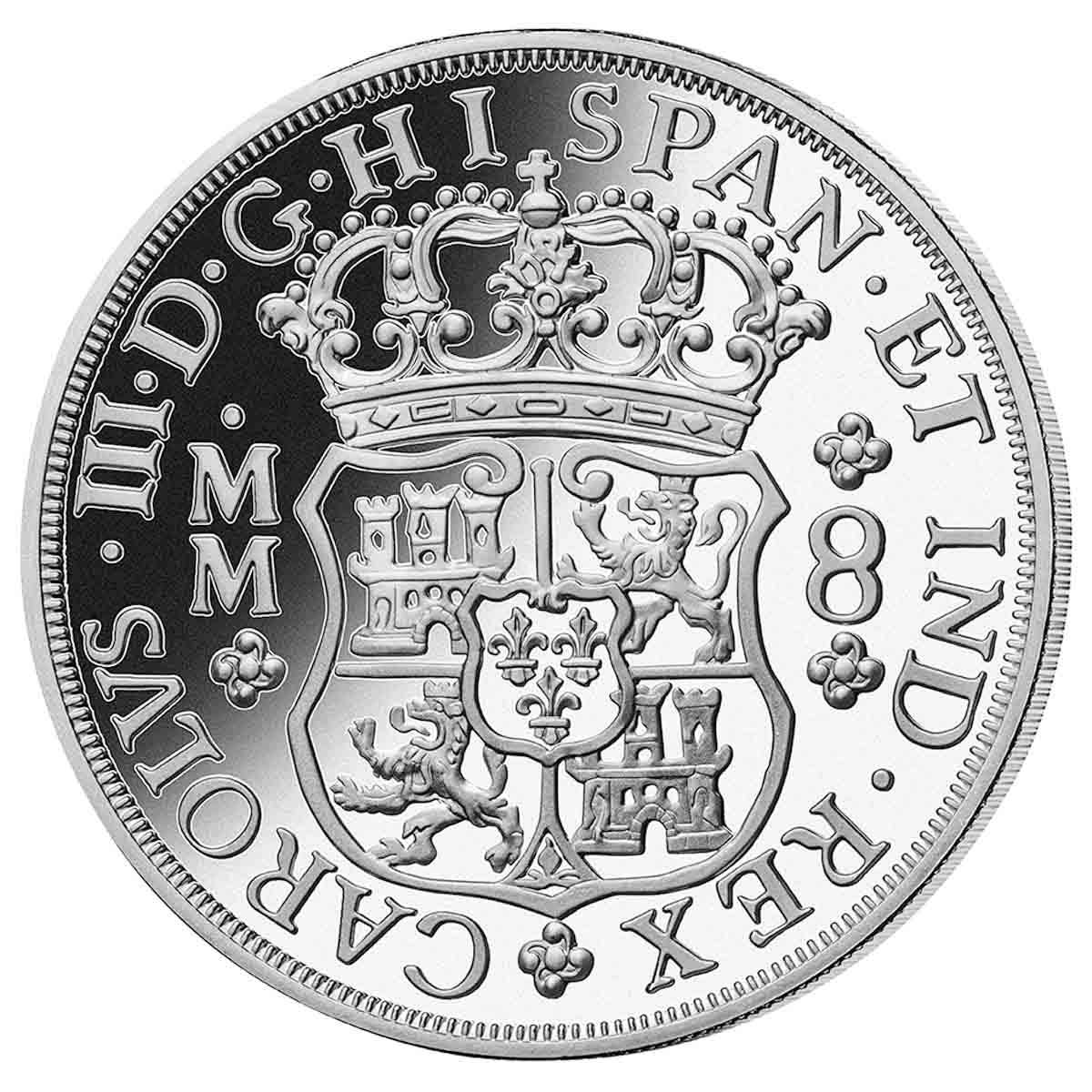 Spanish-American Pillar Dollar Replica