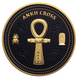 Ancient Egypt Black 2023 $1/2 Anki Cross Gold-plated Coin
