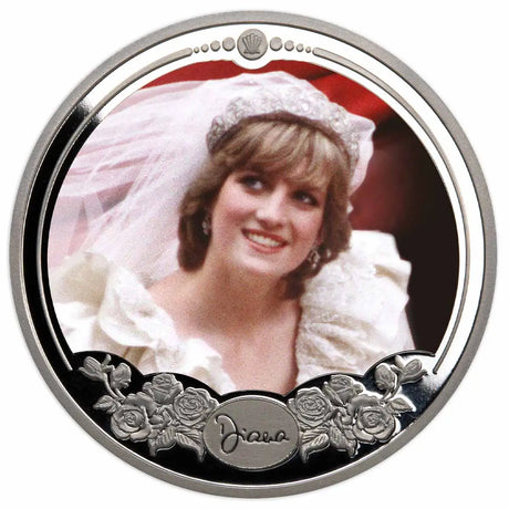 Diana 13-Commemoratives Complete Collection & Charles & Diana Wedding Crown Unc Coin Pair