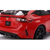 Honda Civic Type R Rallye Red (RHD) 2023 - 1:18 Scale Resin Model Car