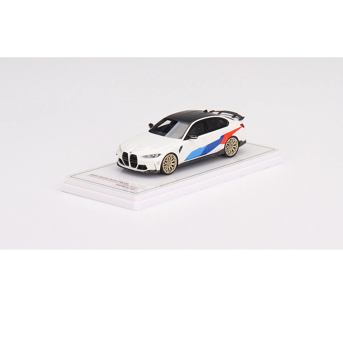BMW M3 M-Performance (G80) Alpine White - 1:43 Scale Diecast Model Car