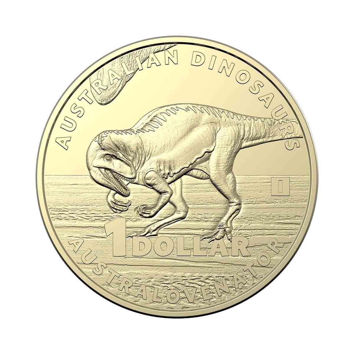 Australian Dinosaurs 2022 $1 Uncirculated Privy Mark Four-Coin Collection