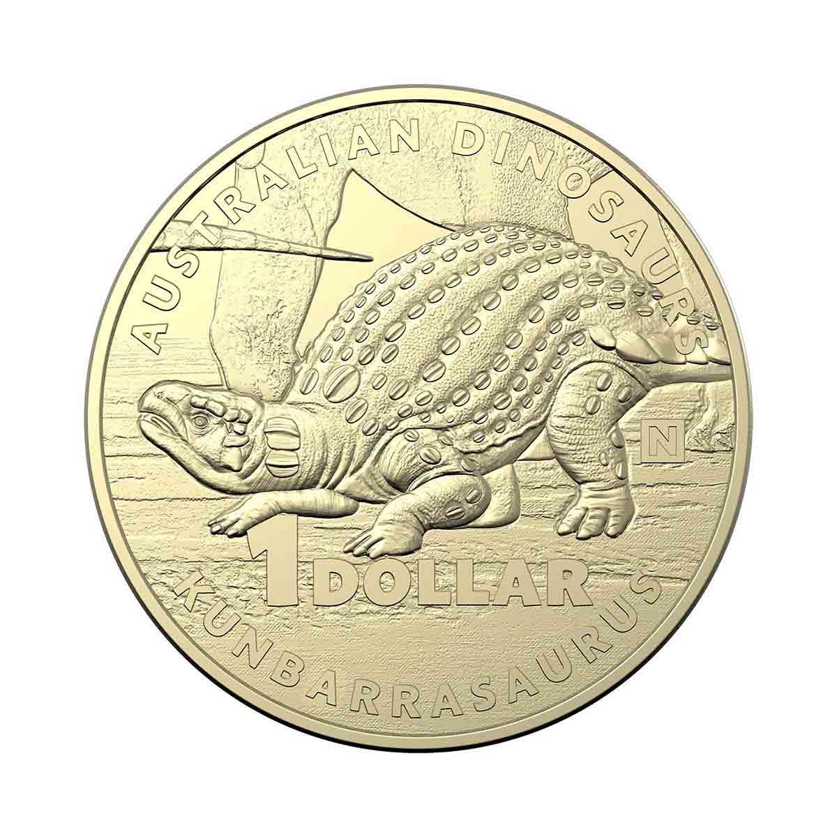 Australian Dinosaurs 2022 $1 Uncirculated Privy Mark Four-Coin Collection
