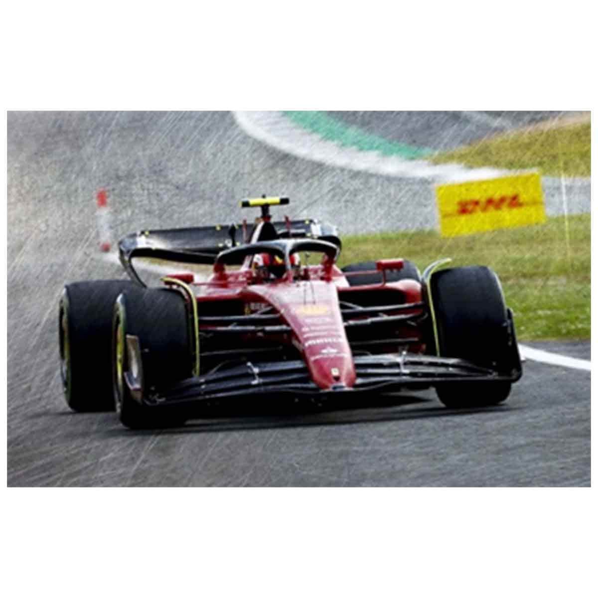 Ferrari F1-75 No.55 Winner Great Britain GP 2022 - Carlos Sainz Jr. - 1:43 Scale Resin Model Car