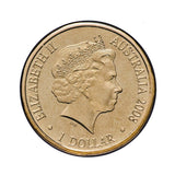 Australia Lunar Year of the Rat 2008 $1 Aluminium-Bronze Uncirculated Coin