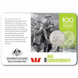 Australia 2015 20c War Correspondents Cupro-Nickel Uncirculated Coin