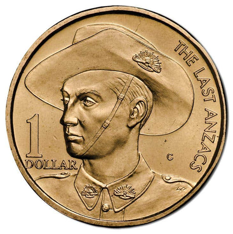 Australia Anzac & Older Persons 1999 $1 Aluminium-Bronze Uncirculated Coin Pair