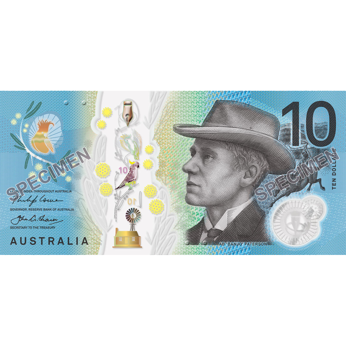RBA Fold 2017 $10 L/F Next Gen Uncirculated – Downies Collectables