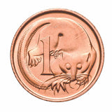 RAM 1976 1c Mint Roll  (50 Uncirculated Coins)