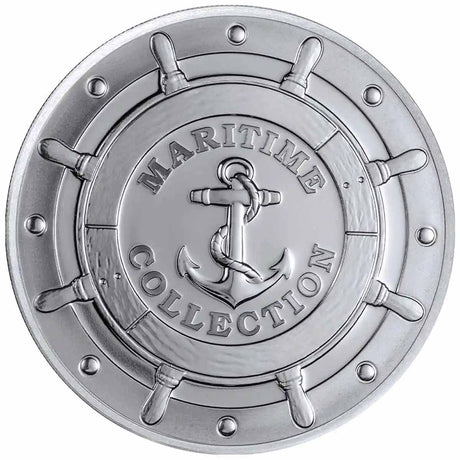 HMNZS Achilles Silver Prooflike Medallion