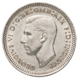 1939 Threepence about Uncirculated