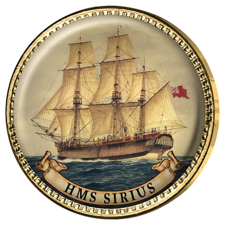 Australia's First Fleet Gold-plated Halfpenny & Penny 11-Coin Collection