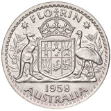 1958 Florin Uncirculated