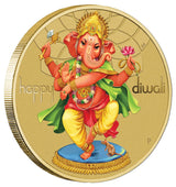 Diwali Festival 2018 $1 Stamp & Coin Cover