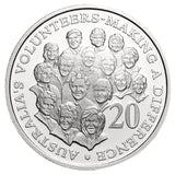 Australia's Volunteers 2003 20c Cu-Ni Coin Pack