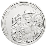 Australia End of WWII 60th Anniversary 2005 20c Coming Home Cupro-Nickel Uncirculated Coin Pack
