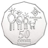 Australia International Year of the Family 1994 50c Cupro-Nickel Uncirculated Coin Pack