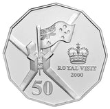 Royal Visit 2000 50c Cu-Ni Coin Pack