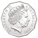 Australia Centenary of Federation 2001 50c Norfolk Island Cupro-Nickel Uncirculated Coin Pack
