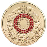 Australia Lest We Forget 2015 $2 Colour Aluminium-Bronze Uncirculated Coin Pack