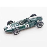 Cooper F1 T53 - #2 Jack Brabham - Winner, 1960 Belgian GP - 1:43 Model Car